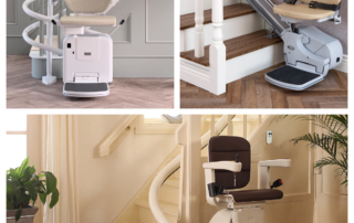 stair lift collage